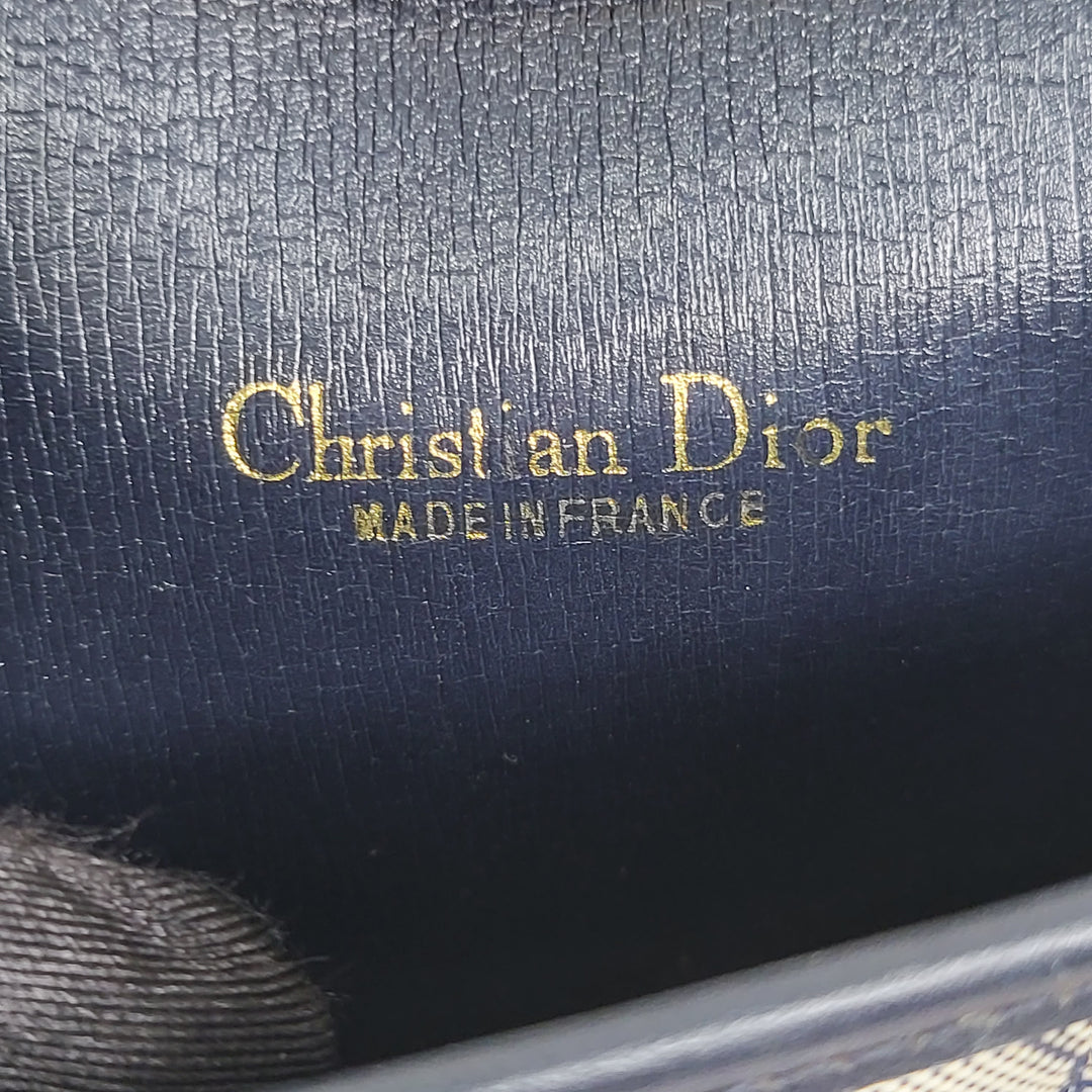 Christian Dior Vintage Canvas Sling Bag