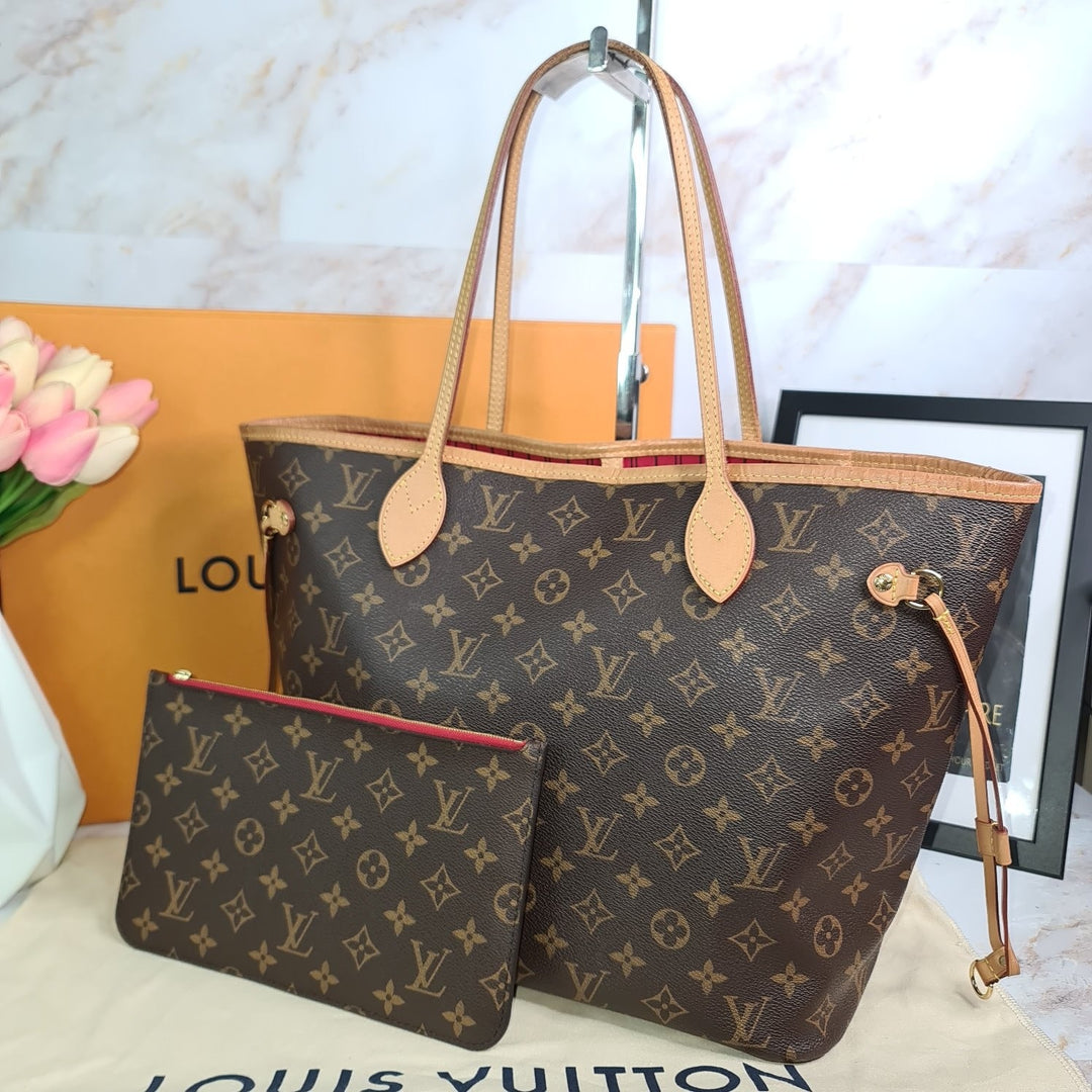 LOUISVUITTON Neverfull MM w/ Pouch - Marichelle's Empire 