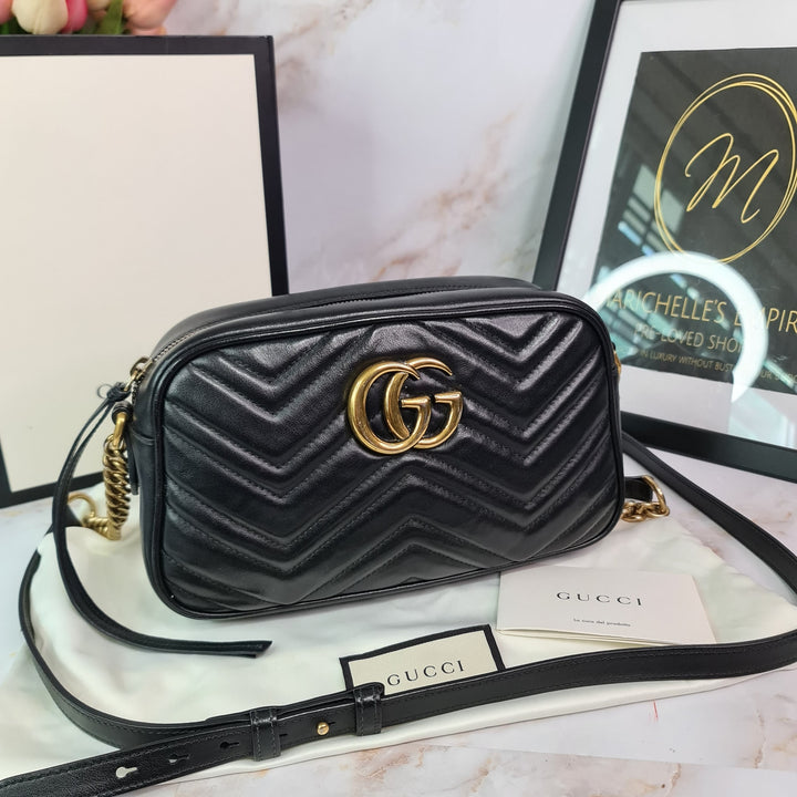 GUCCI Marmont Small Camera Bag - Marichelle's Empire 