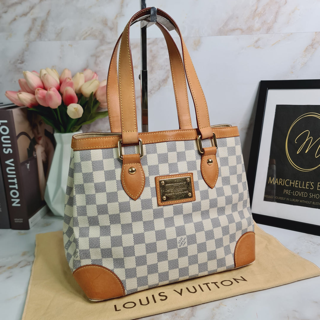 LOUISVUITTON Damier Azur Hampstead PM - Marichelle's Empire 