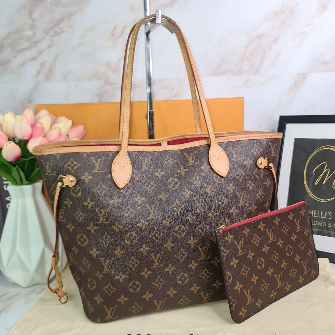 LOUISVUITTON Neverfull MM w/ Pouch - Marichelle's Empire 