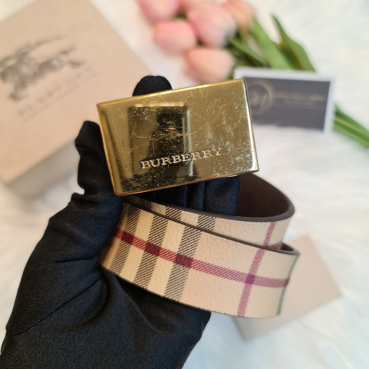 BURBERRY Belt (Size 30 / 75) - Marichelle's Empire 