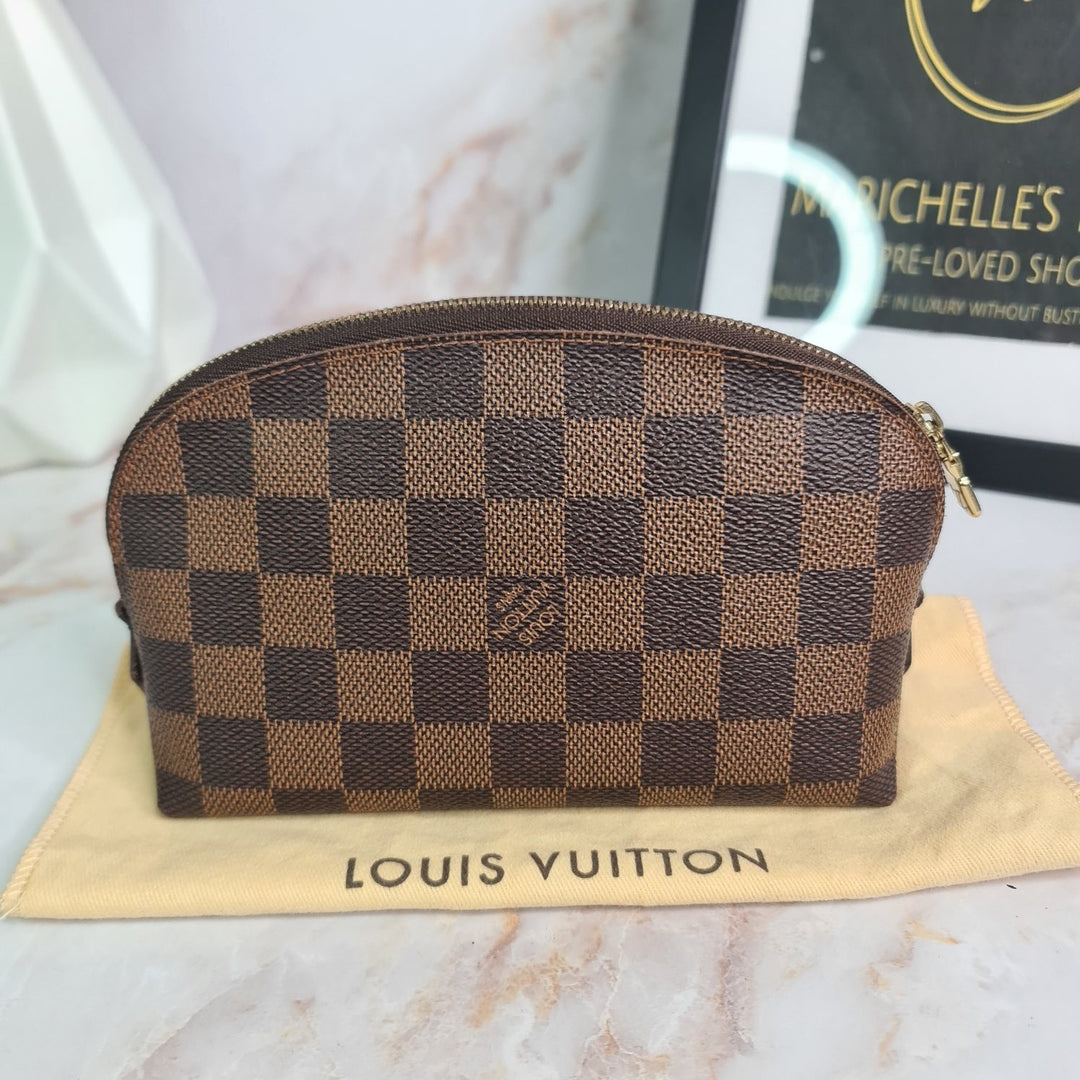 LOUISVUITTON Damier Ebene Cosmetics PM - Marichelle's Empire 