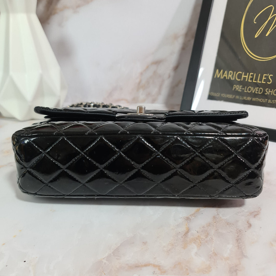 CHANEL Double Flap Medium Patent Leather - Marichelle's Empire 