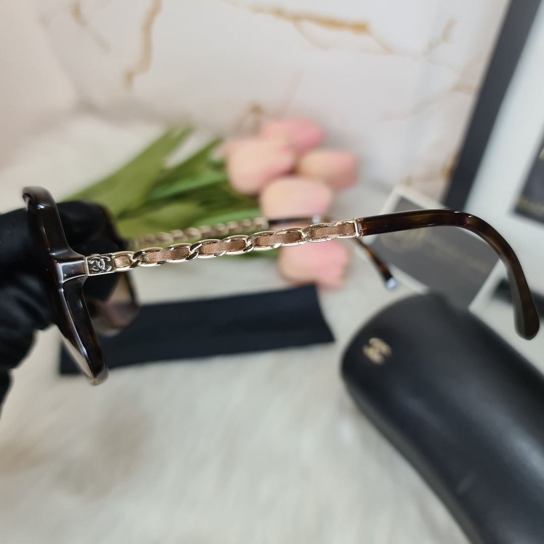 CHANEL Chain Sunglasses - Marichelle's Empire 