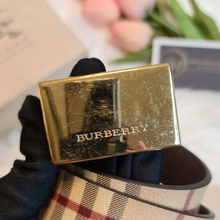 BURBERRY Belt (Size 30 / 75) - Marichelle's Empire 