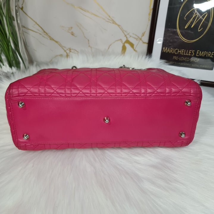 Lady DIOR Lambskin (Large) - Marichelle's Empire 