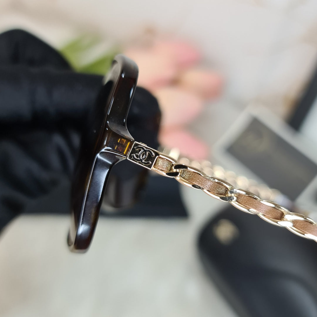 CHANEL Chain Sunglasses - Marichelle's Empire 