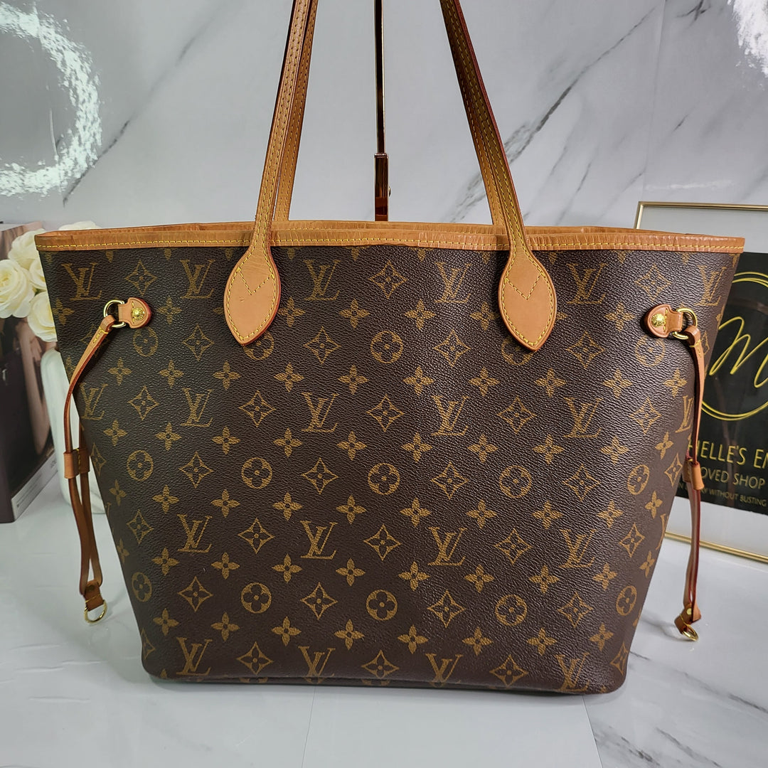 L O U I S V U I T T O N Monogram Neverfull MM w/ Pouch - Marichelle's Empire 