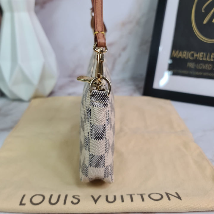 LOUISVUITTON Damier Azur Pochette Accessories - Marichelle's Empire 