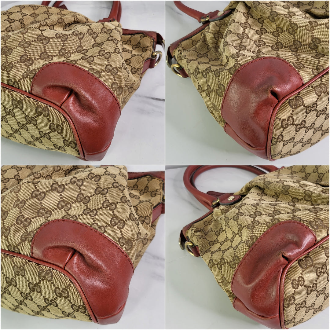 Gucci Canvas Medium Sukey Tote Bag