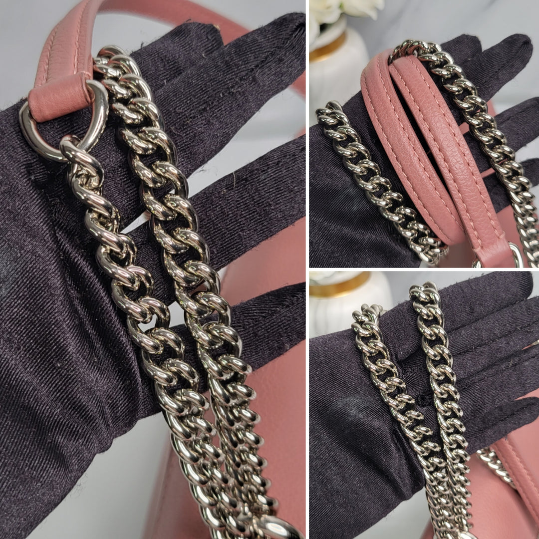 Louis Vuitton Soft Calfskin MyLockMe Chain Bag