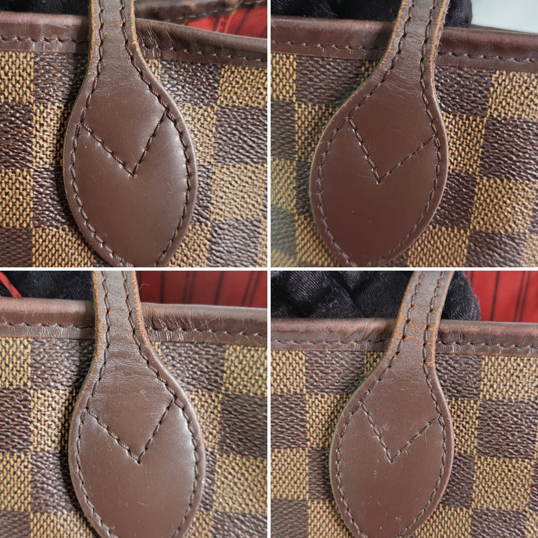 Louis Vuitton Damier Ebene Neverfull MM with Pouch