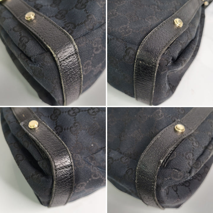Gucci Canvas Black Pelham Tote Bag