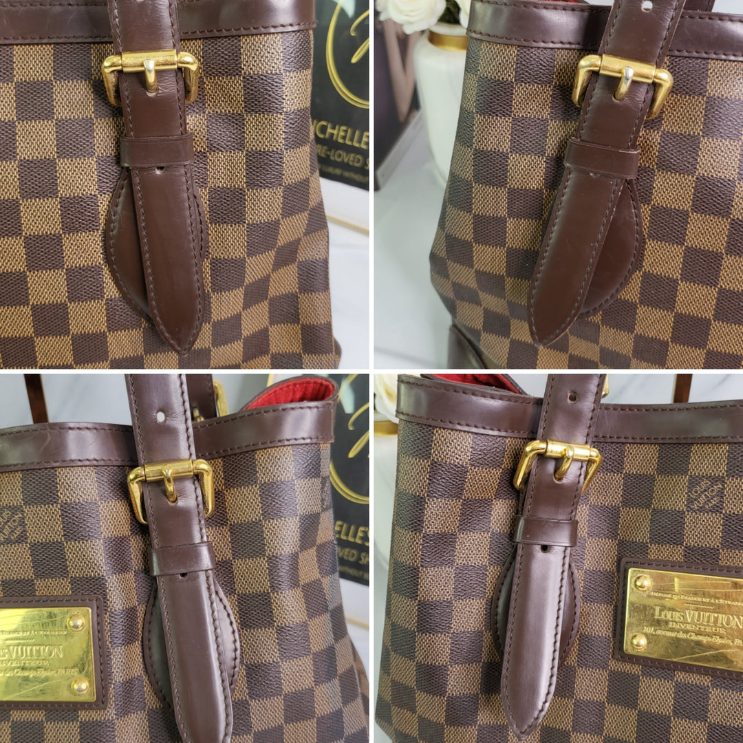 Louis Vuitton Damier Ebene Hampstead MM